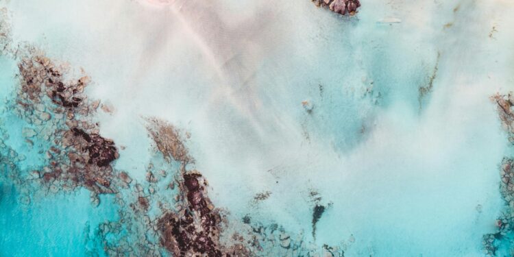 Woman standing peacefully in open green field with arms wide